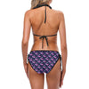 Zombie Pink Hand Design Pattern Print Bikini Swimsuit-JTAMIGO.COM