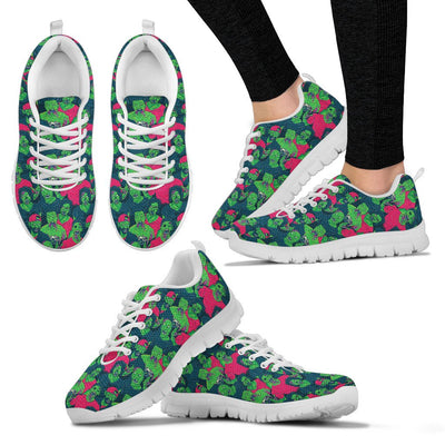 Zombie Themed Design Pattern Print Women Sneakers Shoes