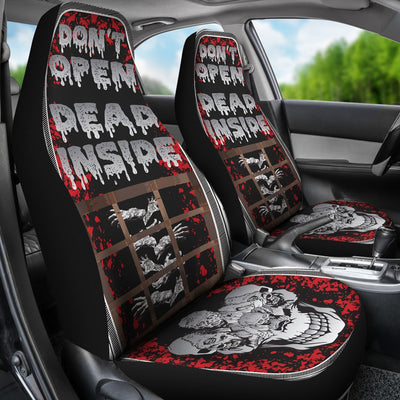 Zombie Themed Print Universal Fit Car Seat Covers